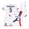 Paris Saint-Germain Marquinhos #5 Bortaställ Barn 2024-25 Korta ärmar (+ Korta byxor)